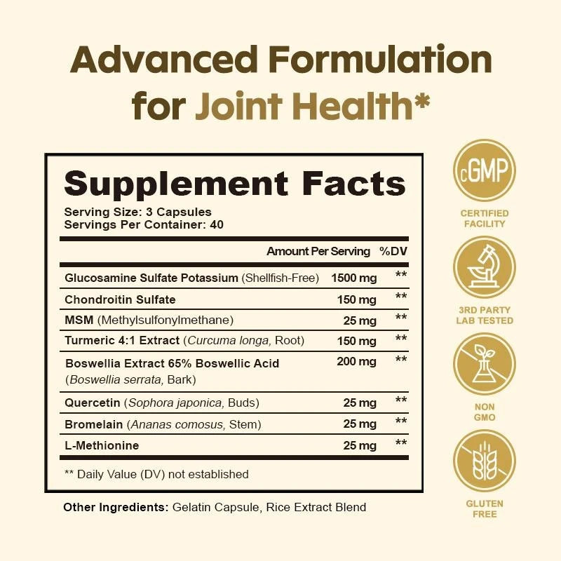 FUNRICH Joint Health Supplement - 120 und
