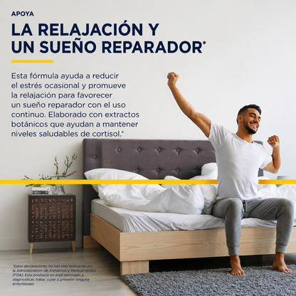 CORTISOL BALANCE™ Stress Relief Supplement (30 caps) – reduce el estrés y mejora tu sueño en semanas