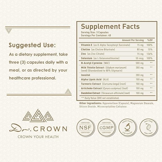 Liver Support - Detox & Cleanse - 120 und