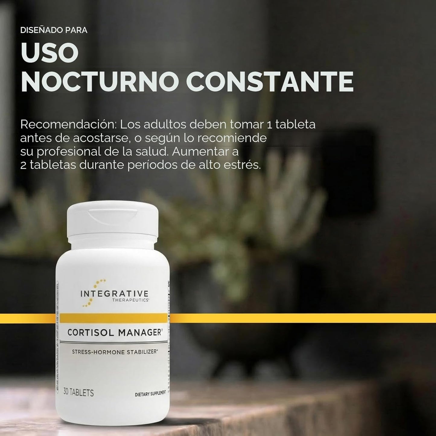 CORTISOL BALANCE™ Stress Relief Supplement (30 caps) – reduce el estrés y mejora tu sueño en semanas