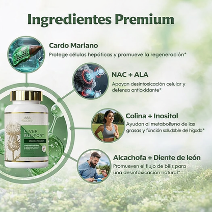 Liver Support - Detox & Cleanse - 120 und