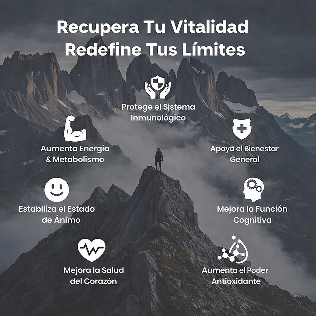 Shilajit Potencia Ultra Óptima-Extracto de Shilajit con L-Arginina