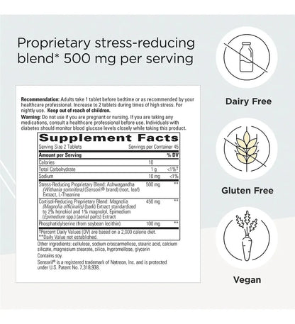 CORTISOL BALANCE™ Stress Relief Supplement (30 caps) – reduce el estrés y mejora tu sueño en semanas
