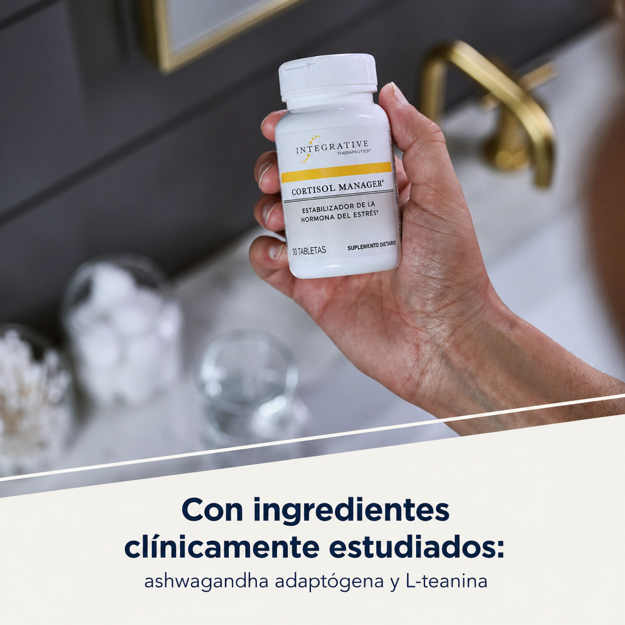 CORTISOL BALANCE™ Stress Relief Supplement (30 caps) – reduce el estrés y mejora tu sueño en semanas