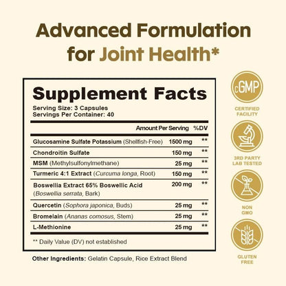 FUNRICH Joint Health Supplement - 120 und